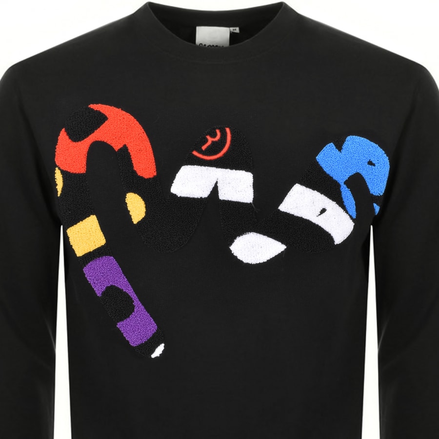 Alternative Image for ProductMoney Super Sig Chenille Sweatshirt Black2